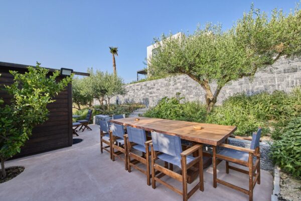 Geolivia Twin Luxurious Villas Rental Crete - Exterior - Barbeque Facilities
