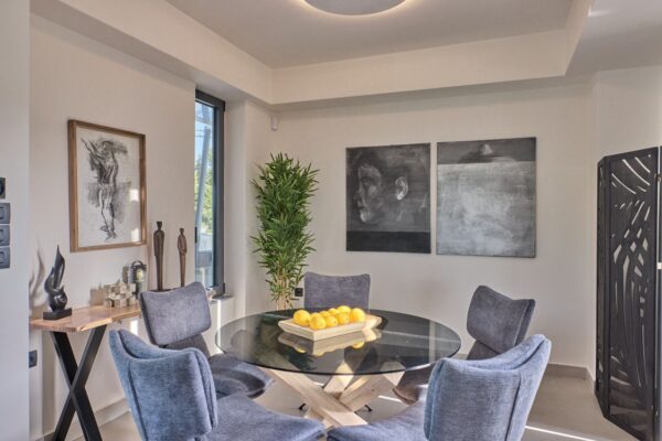 Geolivia Twin Luxurious Villas Rental Crete - Interior - Dining Room