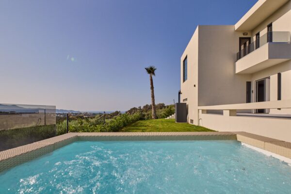 Geolivia Twin Luxurious Villas Rental Crete - Exterior - Jacuzzi