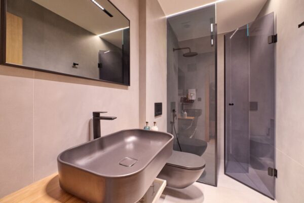 Geolivia Twin Luxurious Villas Rental Crete - Interior - Lower Level Bedrooms