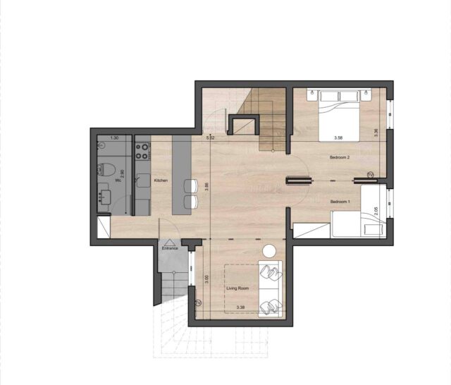 Geolivia Villa - Floor Plan - Basement